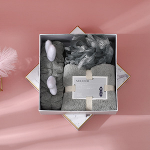 ชุดของขวัญอาบน้ำ,ชุดของขวัญอาบน้ำผ้าขนหนูสำหรับผู้หญิง - Product Image 5