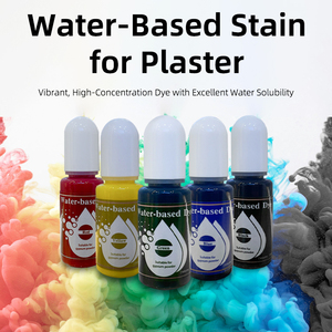 Colorante per Gesso a Base d'Acqua in 5 <span class=keywords><strong>Colori</strong></span>, 10ml/Bottiglia - Tinta Vibrante ad Alta Concentrazione con Eccellente Solubilità in Acqua, Pronto per la Spedizione - Product Image 2