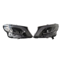 Phare LED MBH 12V Neuf 50W 5000 Lumens 5000K H4 Adaptation Universelle pour Vito V-Class V250 V260 W447 Rétrofit/Amélioration