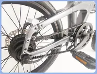ANLOCHI 2022 छिपा बैटरी इलेक्ट्रिक बाइक 20 इंच कार्बन बेल्ट ड्राइव ebike 250W मिनी एकल गति बिजली की साइकिल