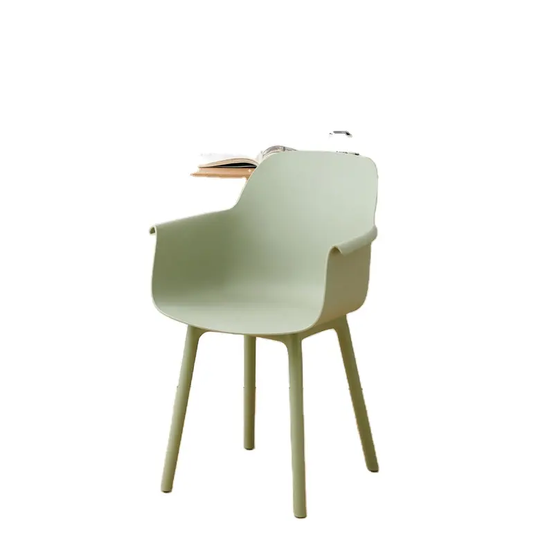 Lanou đồ nội thất đơn giản thanh lịch khách sạn nhà hàng bàn ghế nhựa hiện đại ghế ăn rắn băng ghế gỗ chân ăn ghế bành