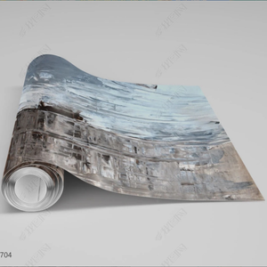 Papier peint imperméable antistatique en soie, design européen, pour cuisines domestiques, <span class=keywords><strong>peinture</strong></span> murale paysage naturel, autocollant décoratif pour la maison - Product Image 1
