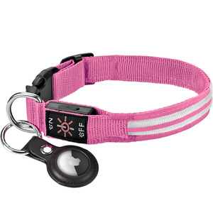 Nuevo Collar de perro Led para mascotas Impermeable USB Recargable Nylon Intermitente Light <span class=keywords><strong>Up</strong></span> Led Collar de perro - Product Image 5