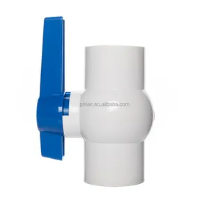 Pntek Full Size 50Mm 75Mm Plastic Pn10 Pn16 Pvc Kogelkraan 90Mm Abs Lange Handgreep Klep 3Inch