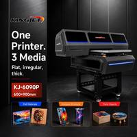 Plotter de inyección de tinta de cama plana UV Digital automático de 6090cm nueva condición A3 fundas de teléfono de cerámica vidrio madera Impreemante tintas de impresora UV