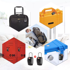 Candado de maleta equipaje <span class=keywords><strong>TSA</strong></span> ชุดตัวล็อคกระเป๋าที่ได้รับการรับรองจากซิงค์อัลลอย - Product Image 5