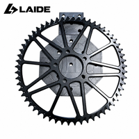 Pignon arrière 58T en alliage d'aluminium 7075-T6 usiné CNC pour Sur Ron Light Bee X Talaria Sting MX3 MX4 Pièces de moto électrique tout-terrain