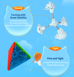Sản Phẩm Mới Khối Lập Phương Ganmonster GO MG 3X3 Pyraminxes Đồ Chơi Giáo Dục Xếp Hình - Product Image 3