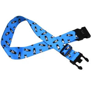 Detachable Long Travel Luggage Strap Packing Belt Suitcase Baggage Security Straps