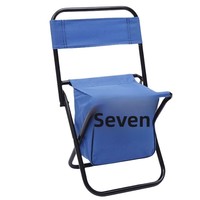 Chaise de camping et de pêche pliable d'extérieur avec sac de rangement - Mobilier d'extérieur durable, léger et portable pour la randonnée, la plage et les voyages