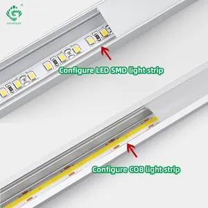 Revêtement de profilé en aluminium de chine, éclairage LED pour lampe de barre lumineuse