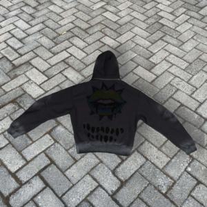 Sudadera Holgada Vintage de Peso Pesado OEM, Sudadera con Capucha Extra Grande y Hombros Caídos Personalizada para Hombre - Product Image 5