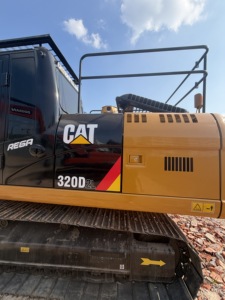 Excavatrice d'occasion CAT320D2L de haute qualité, pompe moteur d'origine Caterpillar, excavatrice sur chenilles hydraulique 20 tonnes, prête à être expédiée - Product Image 2