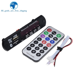 Placa decodificadora TZT <span class=keywords><strong>Bluetooth</strong></span> 5V 12V MP3 WMA, módulo de <span class=keywords><strong>Audio</strong></span>, Radio USB TF para accesorios de coche con Control remoto - Product Image 5