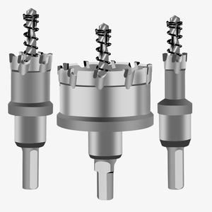 헤비 듀티 TCT 카바이드 코어 드릴 비트 12-200mm 홀쏘 스테인리스 스틸/두꺼운 철판/대리석용 OEM - Product Image 3