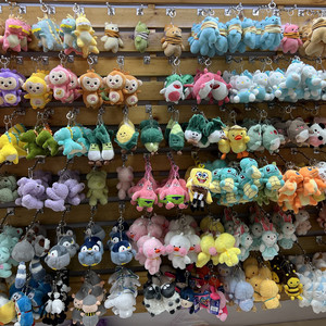 Nuevo Set de Llaveros de <span class=keywords><strong>Peluche</strong></span> de Dibujos Animados 2026, Lindos Llaveros de Personajes de Anime Kawaii, Animales de <span class=keywords><strong>Peluche</strong></span> para Colgar en Bolsos y Regalo al por Mayor - Product Image 4