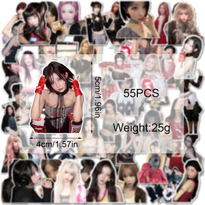 สติ๊<span class=keywords><strong>ก</strong></span>เกอร์ต<span class=keywords><strong>ก</strong></span>แต่ง<span class=keywords><strong>ก</strong></span>ันน้ำ 55 ชิ้นจุง อาฮยอน ASA ลีเช - Product Image 5