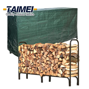 Housse de protection pour bûches de <span class=keywords><strong>bois</strong></span> de <span class=keywords><strong>chauffage</strong></span>, style classique, taille personnalisable, imperméable, toutes saisons, pour stockage extérieur (Taimei TM-FC4587) - Product Image 1