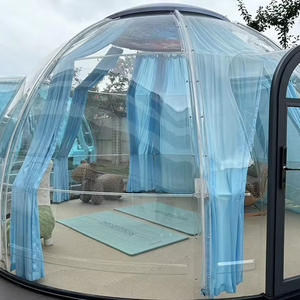 Hiện đại sang trọng PC đầy đủ nhà ngoài trời glamping Dome lều cho khách sạn ăn uống Lều tuyết và đo đạc nhà mái vòm cho sử dụng bên ngoài - Product Image 1