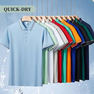 Polo para Bordado de Logotipo Personalizado, Unisex, Liso, para Golf, 190G, 51% Algodón, 49% Poliéster, para Hombre y Mujer - Product Image 1