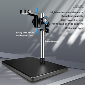Microscopio <span class=keywords><strong>Digital</strong></span> NICE-POWER, soporte de Base estable grande, microscopio Industrial 4K HD tipo C 180X, anillo de lente, reparación electrónica de luz - Product Image 4