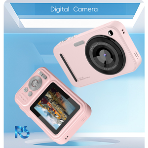 מצלמה דיגיטלית Full HD לילדים, תלמידים ומתחילים, מסך 2.4 אינץ', 48 מגה פיקסל, זום X16, פוקוס אוטומטי, פלאש, תמיכה בכרטיס SD, צילום וידאו - Product Image 2