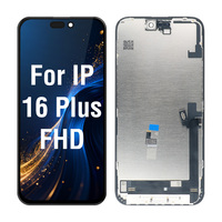 Écran FHD OEM JK pour iPhone 16 Plus, écran tactile Incell sans cadre, remplacement d'écran, Pantalla 100% testé