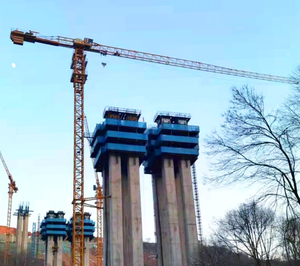 รถเครนทาวเวอร์แบบไม่มีหัวยี่ห้อจีน 12 ตัน รุ่น XGT7026-12S1 - Product Image 5