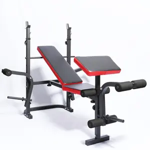 Professional Gym Equipment Fitness Adjustable Folding Commercial Dumbbell Weightlifting Training Bench Press Set