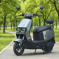 Motocicleta Eléctrica de Alto Rendimiento de 60V con Frenos de Disco Dobles, Scooter Eléctrico para la Ciudad, Directo de Fábrica