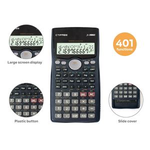 Calculatrice scientifique pour étudiants en mathématiques, fournitures scolaires, calculatrice scientifique Fx 100 à piles, promotion de la papeterie - Product Image 3