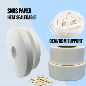 Papel de Filtro Transpirable HM-A para Snus ZYN, Rollo de Papel Ligero Termosellable, Grado Bolsa, No Tejido, para Bolsas Suecas - Product Image 2