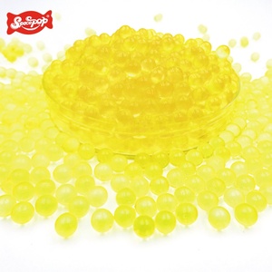 Nueva llegada Popping Boba Pearls Color amarillo para la bebida del té de la leche empaquetada en la botella - Product Image 6