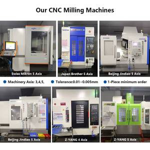 High-precision machined parts, hardware components, stainless steel precision CNC 3-axis milling parts - Product Image 6