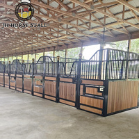 Stalle d'écurie pour chevaux élégante galvanisée de sécurité de luxe personnalisée