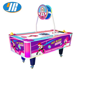 Kinderspielplatz 2-Spieler Reaktions-Hockey-Spielautomat Münzbetriebene Indoor-Arcade-Unterhaltungsausrüstung Freizeitpark-Attraktionen - Product Image 1
