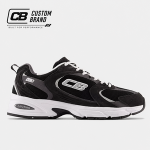 Chaussures de course blanches personnalisées OEM ODM avec logo, respirantes en maille, unisexes, pour le sport, la gym et la marche - Product Image 1