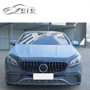 Materiale PP <span class=keywords><strong>C217</strong></span> kit carrozzeria adatti per classe S W217 2014-2020Year S65 style car bumper W222 coupe S65 Body kit griglia per <span class=keywords><strong>C217</strong></span> - Product Image 6