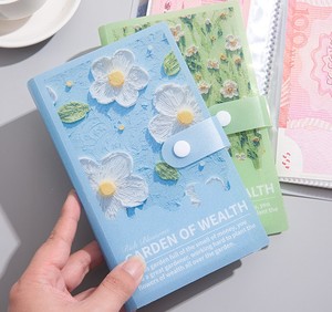 Album de collection de devises et de planification financière, format A6, avec peinture à l'huile 3D, défi d'économie d'argent 100, plusieurs couleurs élégantes - Product Image 2