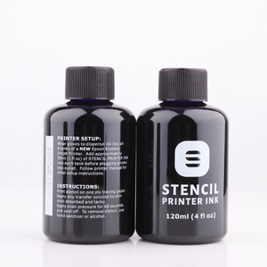 หมึกพิมพ์ลายฉลุหยวนหยวน 120 มล. หมึกพิกเมนต์สำหรับพิมพ์ลายสัก - Product Image 1