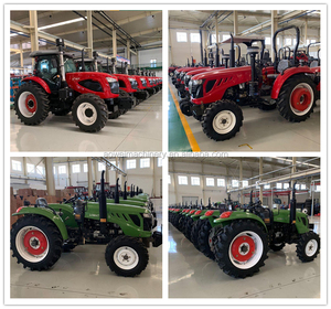 รถแทรกเตอร์ขนาดใหญ่พร้อมแท๊กซี่4WD 90HP 85HP สำหรับทำการเกษตร - Product Image 6