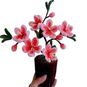 Pistils floraux artificiels faits main en forme de tête de mouton mate à double tête, pour décoration de scrapbooking et <span class=keywords><strong>art</strong></span> floral - Product Image 5