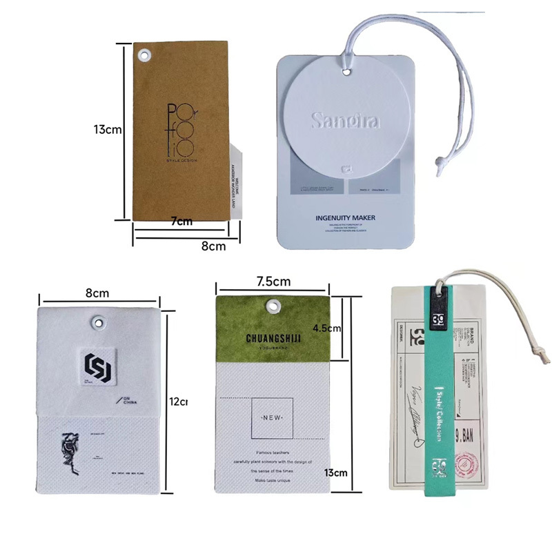 Custom Eco Friendly Recycled Paper Hang