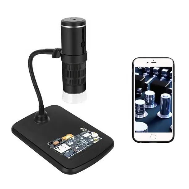 Цифровой микроскоп 1000x HD 1080P LED USB Wi-Fi микроскоп мобильный телефон микроскоп камера для смартфона PCB инспекционные инструменты