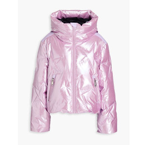 Vente en gros 2025 Offres Spéciales OEM conception logo personnalisé nouveau style manteau en duvet veste brillante femmes rembourré hiver doudounes - Product Image 2