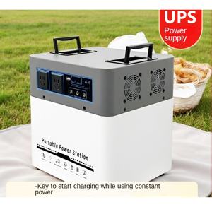 Inversor de Onda Sinusoidal Pura UPS con Linterna de Iones de Litio, Arranque Automático, Carga con Panel Solar, Fuente de Energía de Emergencia para Hogar y Oficina - Product Image 2