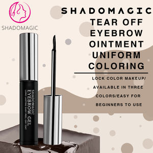 Teinture pour sourcils liquide <span class=keywords><strong>semi</strong></span>-permanente imperméable à l'eau, teinte brune pelable personnalisée, gel <span class=keywords><strong>mascara</strong></span> pour peaux sensibles - Product Image 1