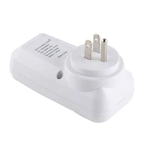110V Voltage Protector under and over voltage with surge protector 300J home indoor USA type socket plug
