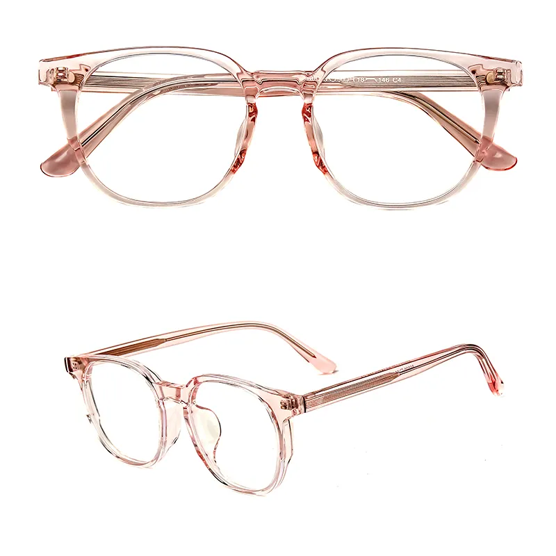 Top Quality TR90 Acetato Óptico Frames Atacado Óculos Quadro Vintage Square Brand Design Mens Eye Glasses Frames