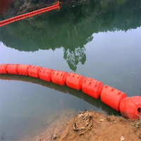 Bouée flottante en plastique remplie de mousse PE, cylindre de marquage pour zone de baignade, bouée de barrière pour fournitures marines